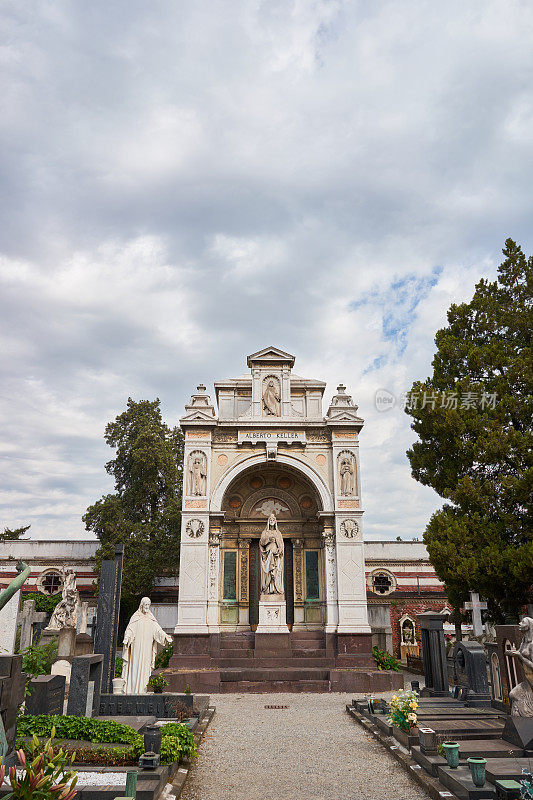 纪念公墓(Cimitero monument)，米兰，意大利